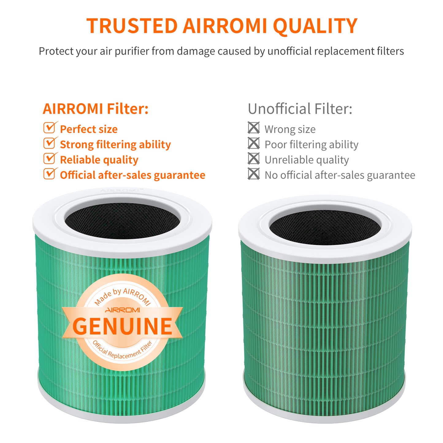 AIRROMIA2001 Filters - Green Vocs Filter