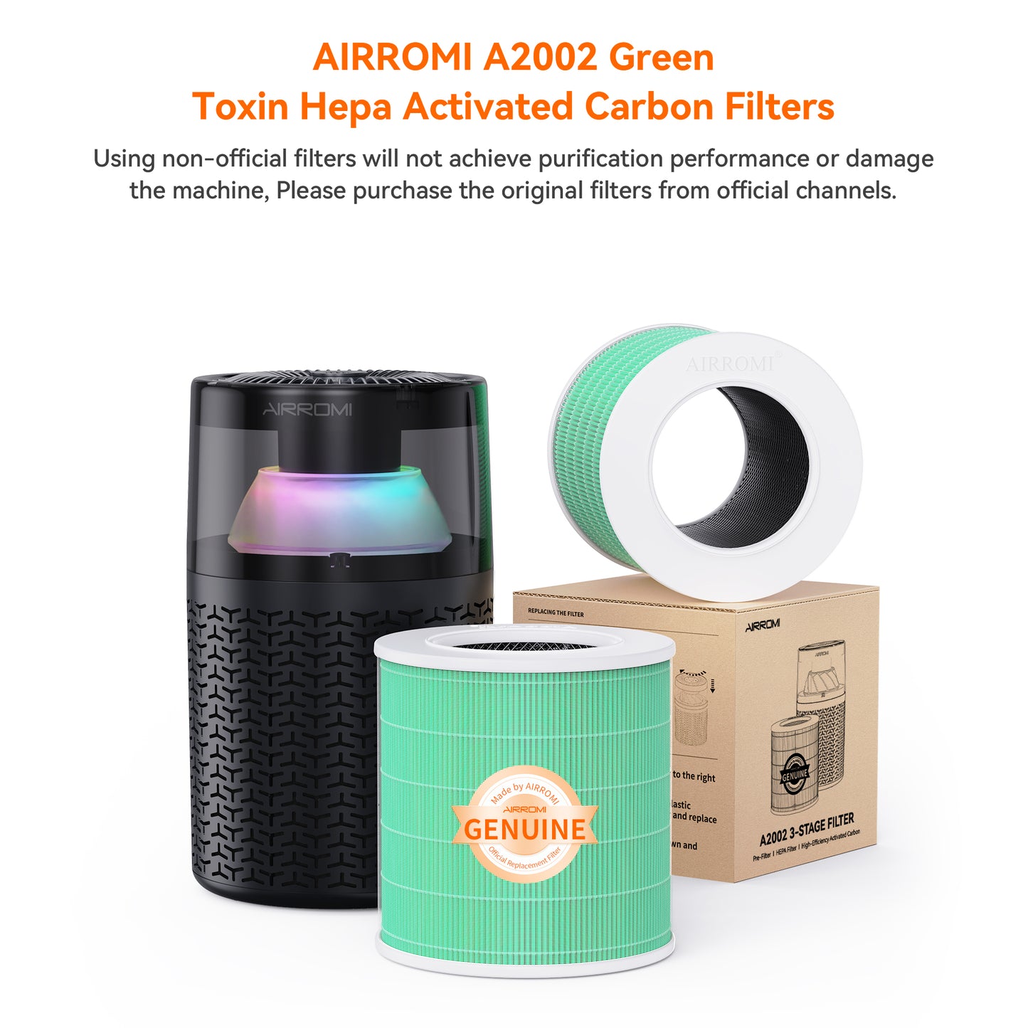 AIRROMIA2002 Filters - Green Vocs Filter