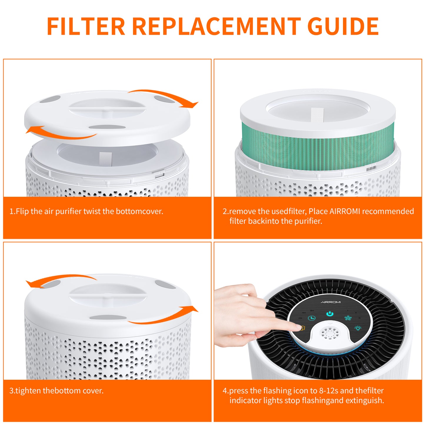 AIRROMIA2001 Filters - Green Vocs Filter